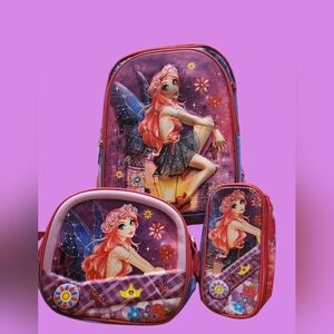 Kids backpack Fairy set